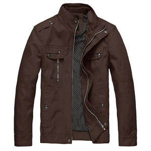 Chaqueta Cargo Urbana para Hombre con Logotipo Personalizado – Prenda Exterior Multibolsillos para Moda Urbana y Uso Diario - Product Image 1