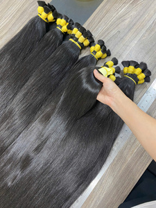 Estensioni di Capelli Vergini Vietnamiti Zeno Hair 2026, 100 Grammi, Colore Naturale, Lusso all'Ingrosso, Lisci, Resistenti alla Caduta, Morbidi e Lucidi - Product Image 1