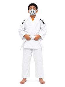 Kimono de judo pour garçons, conçu sur mesure, coupe classique, 100 % coton, vêtements d'arts martiaux durables, logo personnalisé sur la manche, couleur personnalisable - Product Image 1