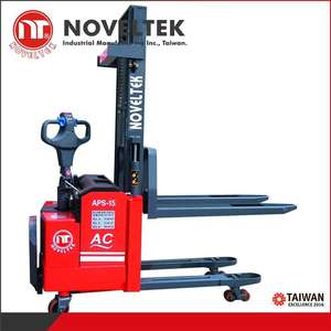 Apilador de Palés Eléctrico Avanzado con Sistema AC, Capacidad de 1.8 Toneladas, Altura de Elevación de 900 mm, Certificación CE ISO, 18 Meses de Garantía - Product Image 2