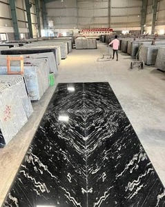 Dalles de granit noir Dragon, pierre naturelle, best-seller, pour projets résidentiels et commerciaux de luxe, cuisine incluse, disponibles à la vente - Product Image 6