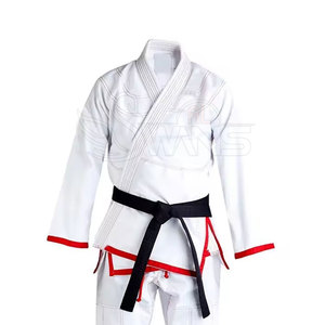 ชุดยูโด BJJ รุ่นใหม่ ผ้าฝ้าย 100% ระบายอากาศได้ดี ทนทาน น้ำหนักเบา ดีไซน์ใหม่สำหรับผู้ชาย ผลิตในประเทศปากีสถาน - Product Image 4