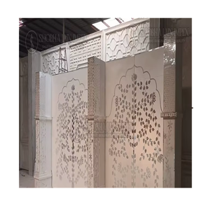 Elegant Modern Wooden Carved <b>Mirror</b> Frames Wedding Decorations High End Stage Reflective <b>Mirror</b> <b>Panels</b> Custom Backdrop - Product Image 1