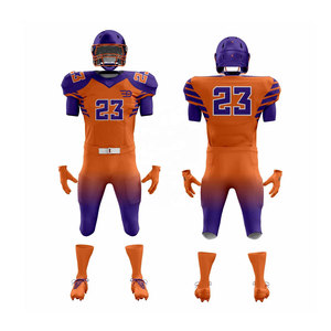 Uniforme de football américain léger pour joueur, maillot d'équipe à manches courtes, vêtements de sport personnalisés pour l'entraînement, vêtements de performance pour hommes - Product Image 1