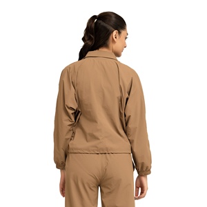 Chaqueta Cortavientos para Mujer, Ligera, Impermeable, con Capucha, para Correr, Senderismo, Viajes, Uso Diario, Cierre Frontal - Product Image 4