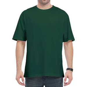 เสื้อยืดคอตตอนทรงมาตรฐานสำหรับผู้ชาย เย็บด้วยเข็มคู่ เสื้อผ้าลำลองคุณภาพพรีเมียม รับผลิตแบบ OEM ODM แบรนด์ส่วนตัว - Product Image 6