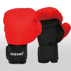 Gants de boxe en cuir PU de qualité supérieure 10oz 12oz pour l'entraînement et la combat sur sac de frappe pour adultes - Product Image 6