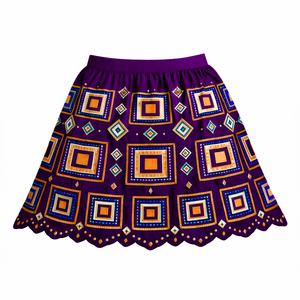 Falda Midi Casual de Chifón para Mujer, Estilo Punk, Transpirable, Antibacteriana, Natural, de Poliéster de Alta Calidad - Product Image 5