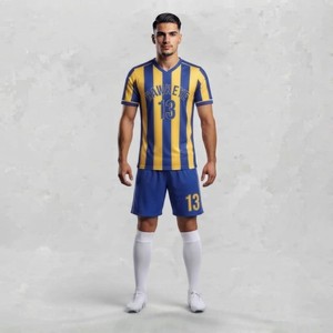 Conjunto Deportivo Hawk Eye Personalizado para Hombre, Camiseta de Manga Corta y Pantalones Cortos, Secado Rápido, Tela de Forro Polar Transpirable, Poliéster, Frente Liso, Casual - Product Image 1
