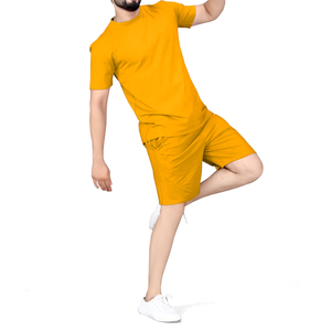 Nuevo Conjunto de Camiseta y Pantalones Cortos para Hombre, Cosido a Medida, Cómodo, Antiarrugas, Calidad Premium, a Precio Económico - Product Image 4