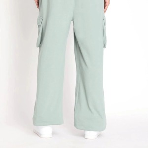 Unisex <b>Jogger</b> Pants Canvas Elastic Waist Mid <b>Polyester</b> Sweatpants Casual Wear Trousers Breathable Eco-Friendly Winter Custom - Product Image 2