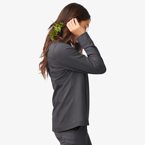 Chaquetas de Invierno al por Mayor con Diseño Personalizado 2026, Chaquetas de Trabajo para Mujer, Corte Ajustado, Largas, con Múltiples Bolsillos y Cuello Redondo - Product Image 4