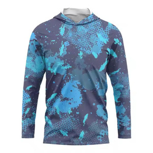 Unisex Plus Size Comfortable Outdoor Fishing Wear UPF 50+ Protection Waterproof Windproof Breathable Quick Dry Long Sleeve Front - Product Image 2