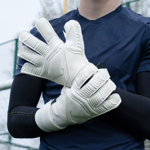 Guantes de Portero Profesionales de Espuma de Látex Súper Suaves con Cierre de Gancho y Bucle de 4 mm, Corte Negativo para Porteros Profesionales, Guantes Deportivos - Product Image 6