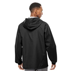 Lightweight Hooded Windbreaker <b>Coaches</b> Jacket Water Resistant Outdoor Athletic Jacket with Full Zip for Running Hiking - Product Image 2