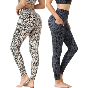Leggings de sport pour femmes, doux, respirants, tricotés, longueur intégrale, en Spandex/Polyester, sublimation, pour la gym et l'entraînement, haute qualité, prix avantageux - Product Image 6