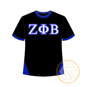 T-shirt décontracté 100 % coton respirant de haute qualité personnalisé Zeta Phi Beta pour femmes, avec logo sur mesure, vêtements de sororité, vente en gros - Product Image 2