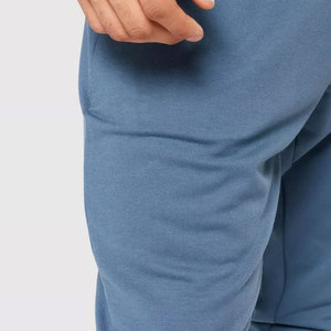Men's 100% Cotton Terry <b>Jogger</b> Pants Soft Elastic Waist Custom Mid <b>Slim</b> Fit Flat Embroidered Vintage Breathable Anti-Wrinkle OEM - Product Image 3