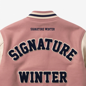 OEM Embroidered College Varsity <b>Jackets</b> Fashion Streetwear <b>Letterman</b> Varsity <b>Jacket</b> Leather Sleeve Front Wool Varsity <b>Jackets</b> - Product Image 6