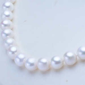 Collar de Perlas de Agua Dulce Tilian de 10-11 mm, Casi Perfecto, con Ligeras Imperfecciones, Regalo para Novia, Madre, Suegra - Product Image 4