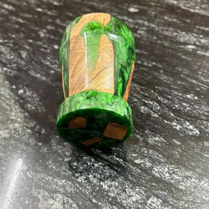 Premium SS CRAFT INDIA Indian Oud Bakhoor <b>Burner</b> with Bamboo <b>Wood</b> & Epoxy Resin Home & Religious Use Meditation Spaces - Product Image 4