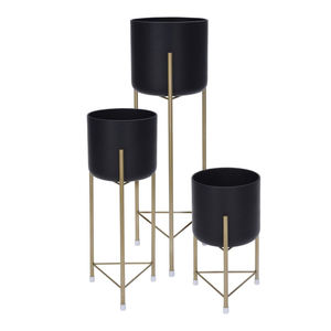 Macetero de Estilo Único con Soporte, Aspecto Lujoso y Atractivo, Diseño Urbano que Combina con Cualquier Decoración del Hogar, Comedor u Oficina - Product Image 5