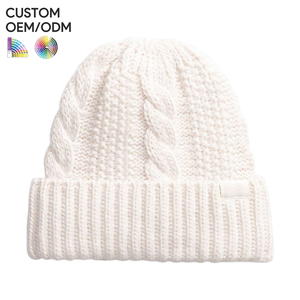 หมวกบีนนี่หนานุ่มแบบยูนิเซ็กซ์ สำหรับฤดูหนาว  รับผลิตตามแบบ OEM/ODM  รองรับการติดโลโก้ส่วนตัว สำหรับธุรกิจชายหาด - Product Image 4