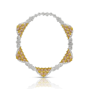 Collar Gargantilla Geométrico de Lujo para Mujer, Chapado en Oro de 18K, con Circonitas Cúbicas Engastadas, Joyería de Fiesta, Pieza de Moda en Aleación - Product Image 1