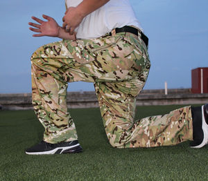 Uniforme Táctico de Camuflaje para Hombre, Uniformes de Seguridad Transpirables e Impermeables con Cierre de Cremallera y Diseño de Patrón Impreso - Product Image 6