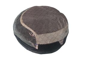 Men's 100% Human Hair <b>Toupee</b> Wig Prosthesis Indian Remy Hair Styles Include Kinky Straight Deep Wave Water Wave From Bangladesh - Product Image 3