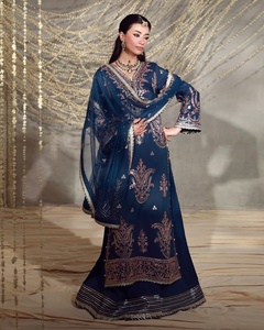 Salwar Kameez pour femmes, qualité supérieure, été, formel, décontracté, en viscose, soie, coton, lin, polyester, ODM, MDL 1002 - Product Image 3