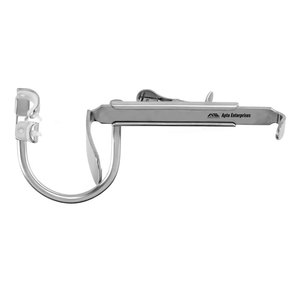 Surgical Oral Retractor Frame Without Blades Stainless Steel Instrument DAVIS Mouth Gag 6 1/4" (15.9 cm) Double <b>Bite</b> Left Side - Product Image 5