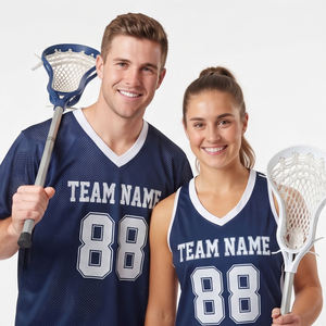 Wholesale Lacrosse Team Uniform Premium Custom Teamwear Breathable <b>Polyester</b> Jersey <b>Shorts</b> Quick Dry - Product Image 6