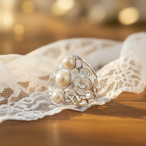 Bague en perle de 9,0 grammes - Product Image 3