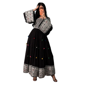 Precios al por Mayor, Servicio OEM, Nuevos Diseños, Vestidos Estilo Indio, Pakistaní y Afgano, Vestidos Formales para Mujer, Vestido Afgano Disponible - Product Image 1