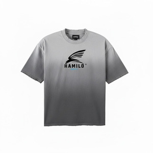 T-shirt personnalisé 2026 à prix de gros, T-shirts grande taille pour hommes, imprimé 100 % coton, haute qualité, coupe oversize - Product Image 6