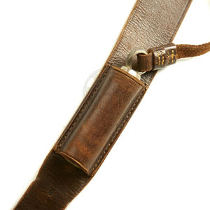 Cinturón Sam Browne Hecho de Cuero con Correa Ajustable y Acabado Liso para Vestimenta Formal - Product Image 5