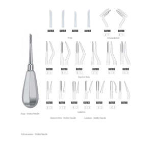 Nouveauté : Élévateurs dentaires manuels, élévateurs radiculaires pour des interventions dentaires efficaces par Dentavex - Product Image 2