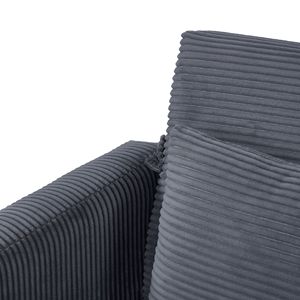 Divano Moderno a Due Posti in Velluto a Coste 2140 per Soggiorno, Camera da Letto e Ufficio in Spazi Ristretti Grigio (2140GY) - Product Image 3