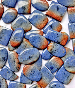 Natrual Dumortierite Cabochon Lot de gros Cristal bleu naturel Pierres précieuses Fabrication de bijoux Fournitures d'artisanat Pierres précieuses en vrac - Product Image 4