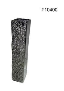 Vase en fer forgé artisanal en forme de bouteille dorée, design moderne, unique, pour décoration intérieure, vase de table, vase sur pied, design martelé, design élégant pour la décoration - Product Image 3