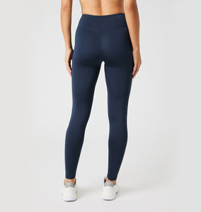 Ensemble de sport 2 pièces sans couture pour femme : Legging taille haute et brassière de sport – Tenue de fitness respirante et extensible en Spandex/Nylon - Product Image 5