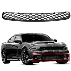 <b>CAR</b> PARTS FRONT BUMPER GRILLE 68394592AA CH1036170 68394592AA CH1036171 for DODGE CHARGER 2019-2020 BODY PARTS RADIATOR <b>GRILL</b> - Product Image 1