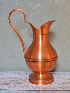 Carafe en cuivre de qualité alimentaire, carafe en cuivre pour hôtels, carafe en cuivre pour restaurants, carafe en cuivre pour cafés, carafe en cuivre pour cuisine domestique - Product Image 3