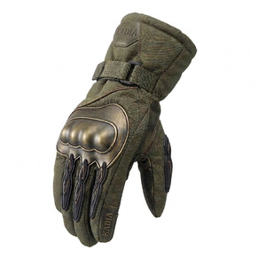 Gants de motard en cuir professionnels KADIA, imperméables, tactiques, pour l'hiver, pour hommes, style vintage, équipement de protection unisexe - Product Image 1