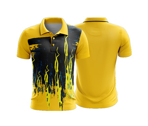 Custom Teamwear Sublimated Polo Shirt for Professional Gamers Manufacturer Supplier Durable Stitching for Men Women Youth - Product Image 3