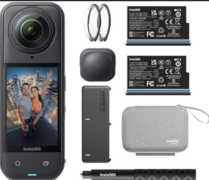 กล้องแอคชั่น BEST 360 องศา 4K แบบโมดูลาร์ มุมกว้าง มองเห็นในเวลากลางคืน ซูมออปติคอล 10 เท่า หน้าจอ 4.0 นิ้ว - Product Image 1