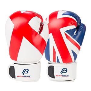 Guantes de Boxeo de Piel Sintética PU con Logotipo Personalizado de Marca Privada BULKBEAR International, Impermeables, Antideslizantes, con Cierre de Gancho y Bucle para la Muñeca - Product Image 1