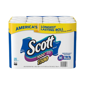 Papier toilette écologique jetable Scott, 36 rouleaux, doux et résistant, 2 plis, haute qualité, vente en gros - Product Image 6