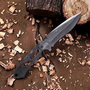 Kit de couteau tactique à lame vierge en acier 1095, forgé, à lame pleine, pour personnalisation, couteau de chasse à lame fixe, OEM/ODM - Product Image 5
